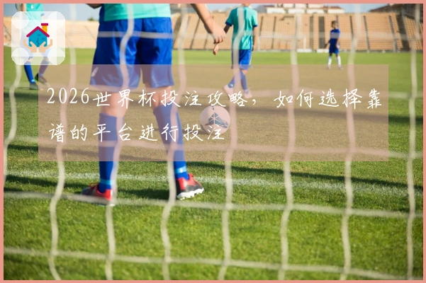 2026世界杯投注攻略,如何选择靠谱的平台进行投注